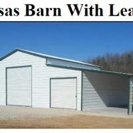 Arkansas Barn with lean to's