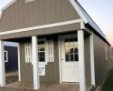 12'x32' Lofted Barn Cabin with 3 - 2'x3' Aluminum Windows and 1 - 9-Lite Door
After paying the down payment of $300.00 we can deliver this building for free within 50 miles of the Jonesboro Lot.
