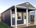 12'x32' Cabin with 
3 - 2'x3' Aluminum Windows  
1 - 9-Lite Door
Pay the down payment of $300.00 and we will deliver it for free within 50 miles of the Jonesboro lot.