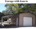 Standard | 18 X 31 X 10 Garage With Lean-To